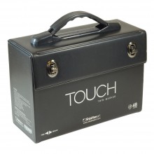 ShinHan : Empty Touch Twin : Boite Stylo Marqueurs : Capacité 48 (Stylo Marqueurs Excluent)