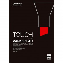 ShinHan :  Touch Marker Pen : Bloc de 20 Feuilles : 297 x 210 mm (A4)
