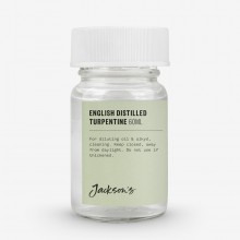Jackson's : English : Térébenthine Distillée  60ml : Expédition par Voie Terrestre