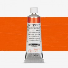 Schmincke : Mussini Oil : Peinture à l'Huile : 35ml : Chrome Orange Hue