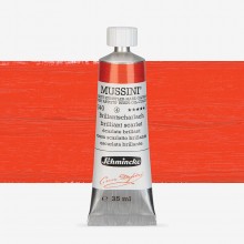 Schmincke : Mussini Oil : Peinture à l'Huile : 35ml : Brilliant Scarlet