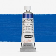 Schmincke : Mussini Oil : Peinture à l'Huile : 35ml : Cobalt Blue Light