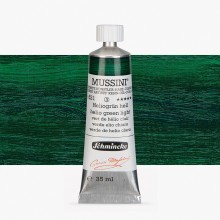 Schmincke : Mussini Oil : Peinture à l'Huile : 35ml : Helio Green Light