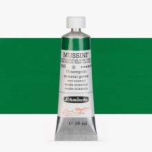 Schmincke : Mussini Oil : Peinture à l'Huile : 35ml : Oriental Green