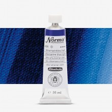 Schmincke : Norma : 'Traditional' Artists' Oil : 35ml : Ultramarine Blue Light
