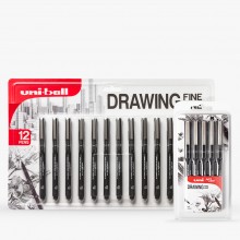 Uni : Pin : Waterproof Sketching Pen Sets