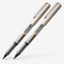 Kuretake : Fudegokochi Brush Pens : Black