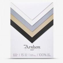 Arnhem : 1618 Paper Pad : Assorted Colors : 8.5x11in : 15 Sheets