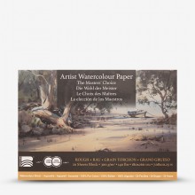 Baohong : Masters' : Pure Cotton Watercolour Paper Block : Greg Allen : 300gsm : 20 Sheets : 18x26cm : Rough
