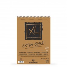 Canson : XL : Croquis : Extra White : Spiral Pad : 90gsm : 60 Sheets : A5