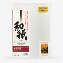 Awagami Washi : Kozo Thin White : Inkjet Paper : 70gsm : 10 Sheets : A3+