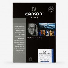 Canson : Infinity : Rag Photographique : Inkjet Paper : 310gsm : 25 Sheets : A4