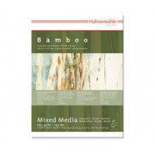 Hahnemuhle : Bamboo : Papier Multi Techniques : Bloc : 30x40cm : 265g : 25 Feuilles