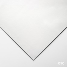 Lenox 100 :Papier Art de Qualité : 250gsm : 56x76cm : Blanc : 10 Feuilles