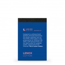 Lenox 100 :Bloc de Papier Coton : 9.5x6.3cm : Echantillon  : 1 Par Commande