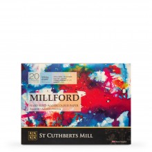 St Cuthberts Mill : Millford : Bloc Papier Aquarelle : 300gsm : 9x12in : 20 Feuilles : Fin