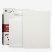 Strathmore : Aquarelle cartes 5X6.875 pouces blanc paquet de 10 cartes