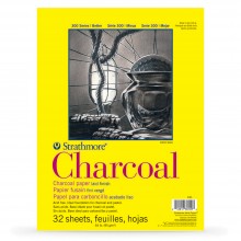 Strathmore : 300 Series : Charcoal Pad : 95gsm : 32 Sheets : 11x17in (Apx.28x43cm)