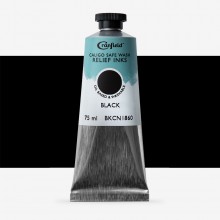 Cranfield : Caligo : Safe Wash : Relief Ink: 75ml : Black