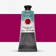 Cranfield : Caligo : Safe Wash : Relief Ink: 75ml : Process Red (Magenta)