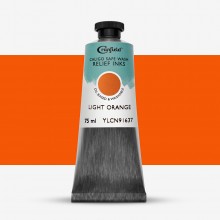 Cranfield : Caligo : Safe Wash : Relief Ink: 75ml : Light Orange