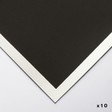 Art Spectrum : Colourfix Original :Papier Pastel : 50x70cm : Deep Noir: Lot de 10