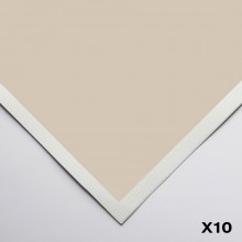 Art Spectrum : ColourFix : Surface Lisse : Papier Pastel : 50x70cm : Australian Grey : Lot de 10