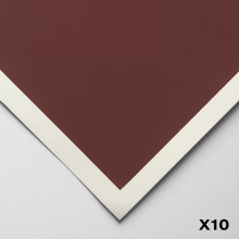 Art Spectrum : ColourFix : Surface Lisse : Papier Pastel : 50x70cm : Burgundy : Lot de 10