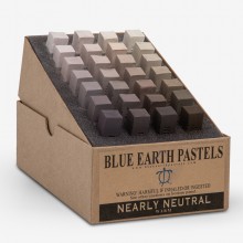 Blue Earth :Pastel Tendre : Boite de 28 Bâtonnets: Nearly Neutral Warm