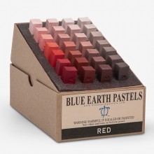 Blue Earth :Pastel Tendre : Boite de 28 Bâtonnets: Red