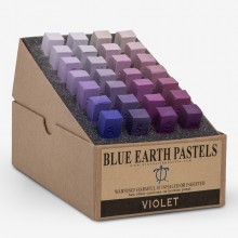 Blue Earth :Pastel Tendre : Boite de 28 Bâtonnets: Violet