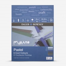 Daler Rowney : Murano : Papier Pastel : 20x30cm: Cool Colours