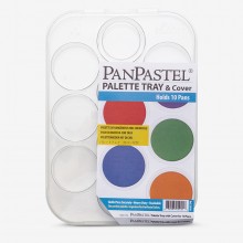 PanPastel :PanPastel: Palette/Tray with lid : holds 10 colours