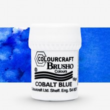 Brusho : Crystal Colours : Powder Paint : 15g : Cobalt Blue
