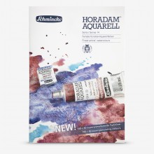 Schmincke : Horadam : Aquarelle : Charte Couleurs Imprimée