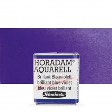 Schmincke : Horadam : Peinture Aquarelle: Demi- godet: Brilliant Blue Violet