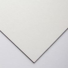Crescent : Tableau Oeuvre d'Art  : Aquarelle : Tissu Blanc Cassé : Grain Fin : A Fort Grammage : 50x76cm (5114.6)