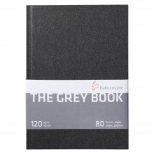 Hahnemuhle : The Grey Book : Cahier de Croquis : 120gsm : 40 Feuilles : A5