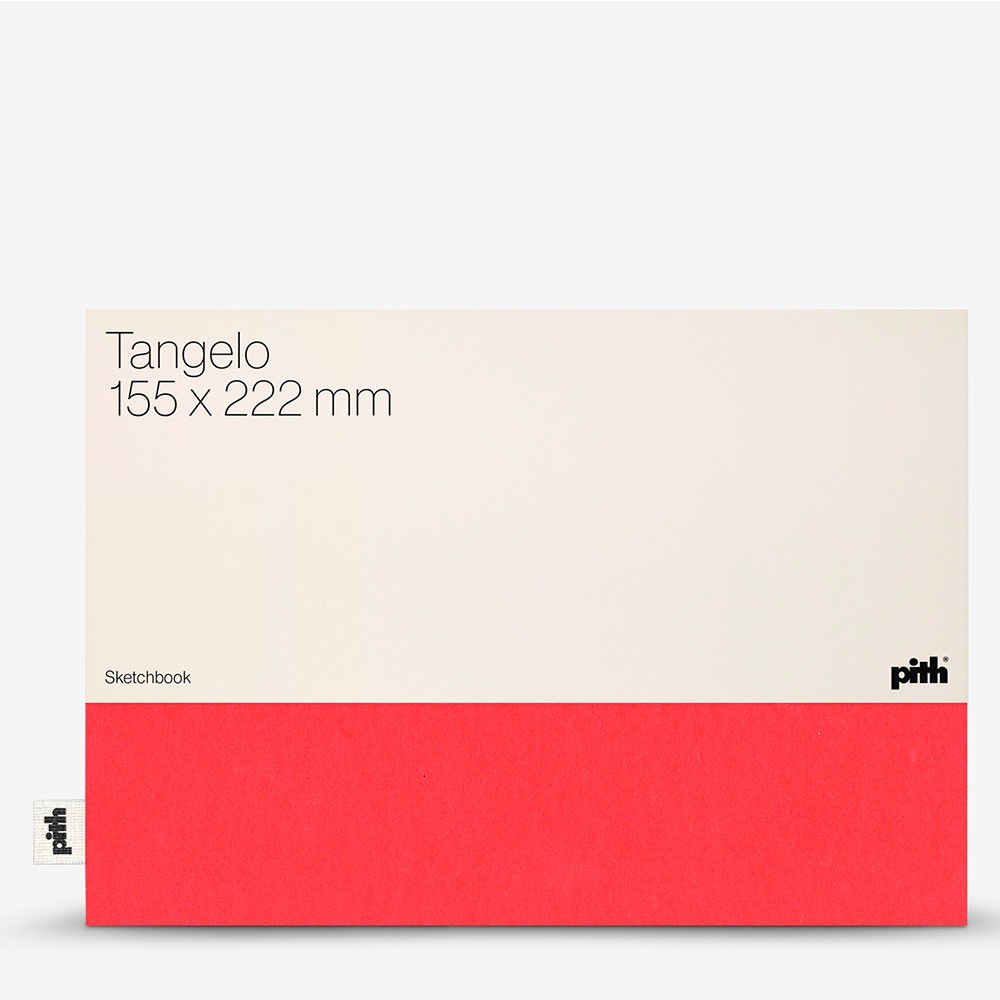 PITH : Tangelo Sketchbook : Landscape : 200gsm : 155x222mm : Red