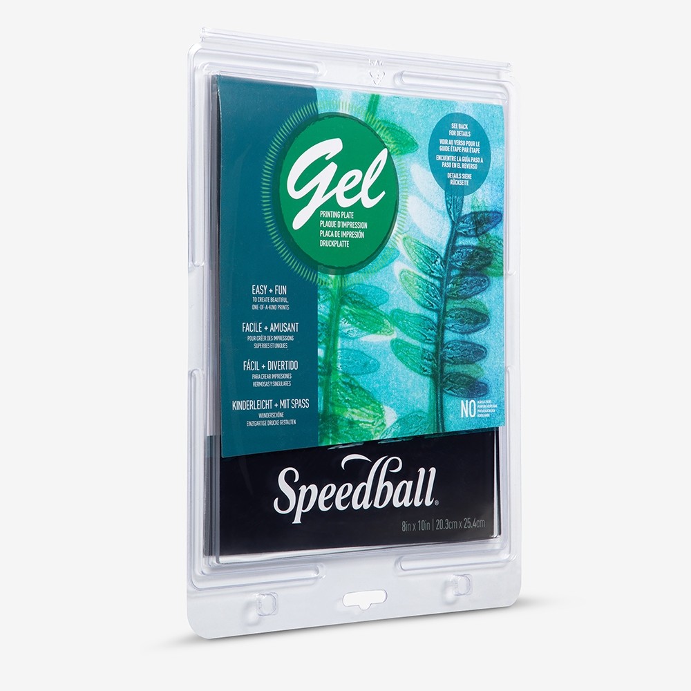 Speedball : Gel Printing Plate : 8x10in (Apx.20x25cm)