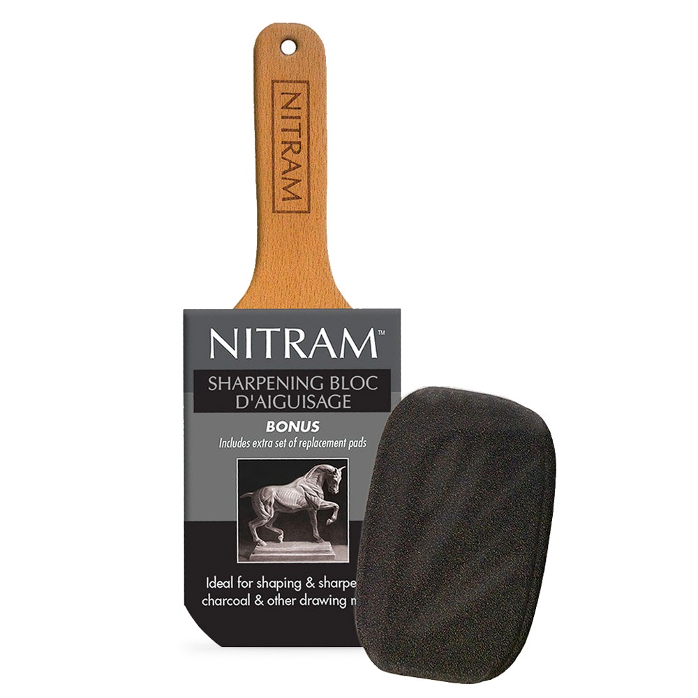 Nitram : Sharpening Bloc for Charcoal & Pastel