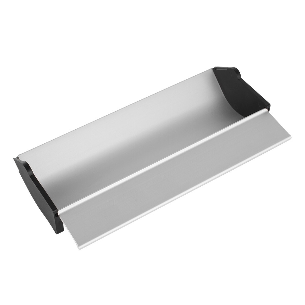 Jackson's : Aluminium Coating Trough : 11 inches : with plastic removable end caps