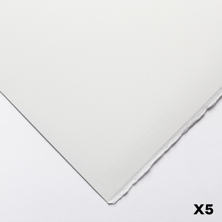 22x30in Saunders Waterford (56x76cm) alto blanco caliente presionado 140lb: x 5