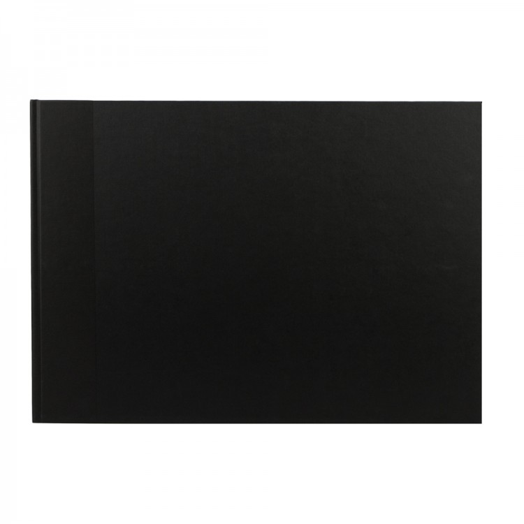 Paño negro caso encuadernado Sketch Book A3 paisaje