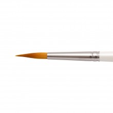 Silver Brush : Ultra Mini: Golden Taklon Brush: Serie 2431S: Redondo : No. 14