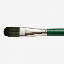 Tintoretto : Smeraldo : Synthetic Oil and Acrylic Brush : Long Handle : Series 378 : Filbert : Size 20