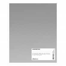 Jackson's : Aluminium Panel : 8x10 Inch (Approx. 20x25cm) : 3mm Thickness : Ready Prepared For All Media