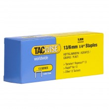 Tacwise : 13 Series Staples : 6mm : Box of 5000
