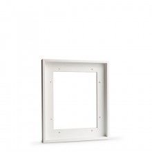 Jackson's : White Ready-Made Wooden Tray (Float) Frame for Canvas 25x30cm (Apx.10x12in) : 23mm Rebate : 10mm Face