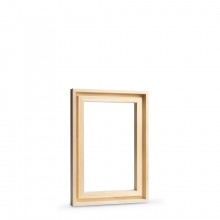 Jackson's : Ready-Made Lime Wood Frame for Panels 20x30cm (Apx.8x12in) : 7mm Rebate : 9mm Face